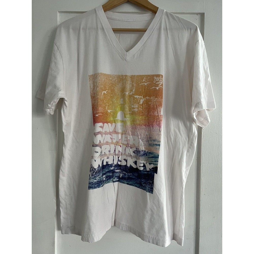 Save Water Drink Whiskey T-Shirt m$chif